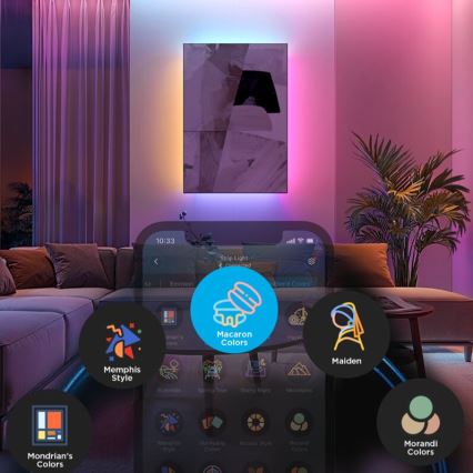 Govee - LED RGBWWIC Stm. prodlužovací pásek Strip Light 2 Pro 1m Wi-Fi Matter