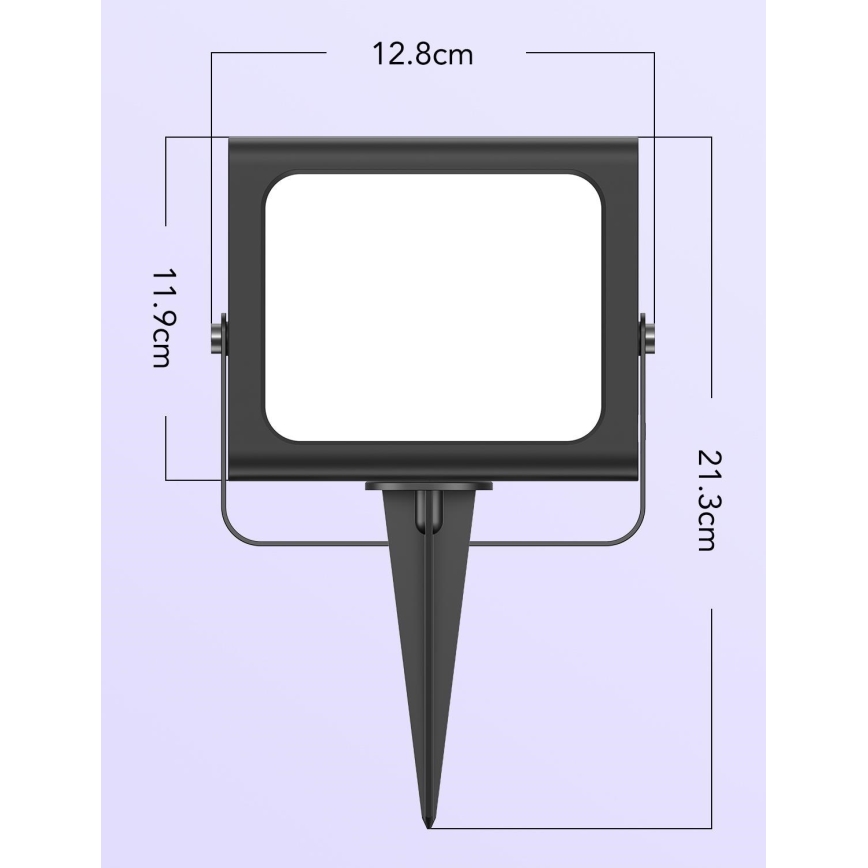 Govee - SADA 4x Flood Lights venkovní SMART LED světla Wi-Fi IP66