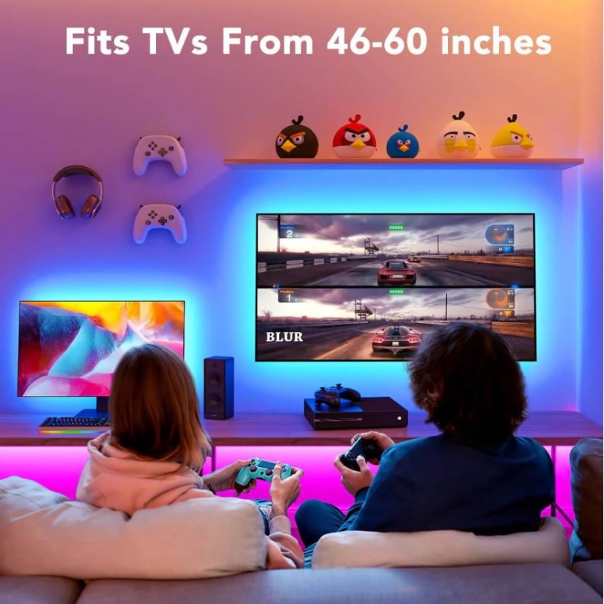Govee - TV 46-60 SMART LED podsvícení RGB + dálkové ovládání