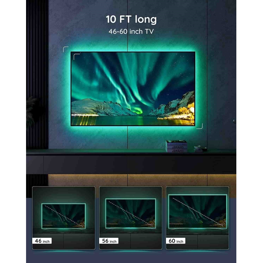Govee - TV 46-60 SMART LED podsvícení RGB