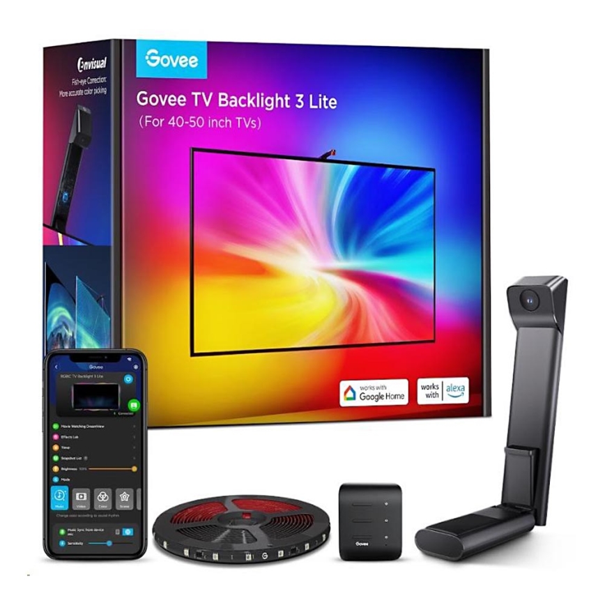 Govee - TV Backlight 3 Lite TV 40-50" SMART LED podsvícení RGBICW Wi-Fi IP67 +DO