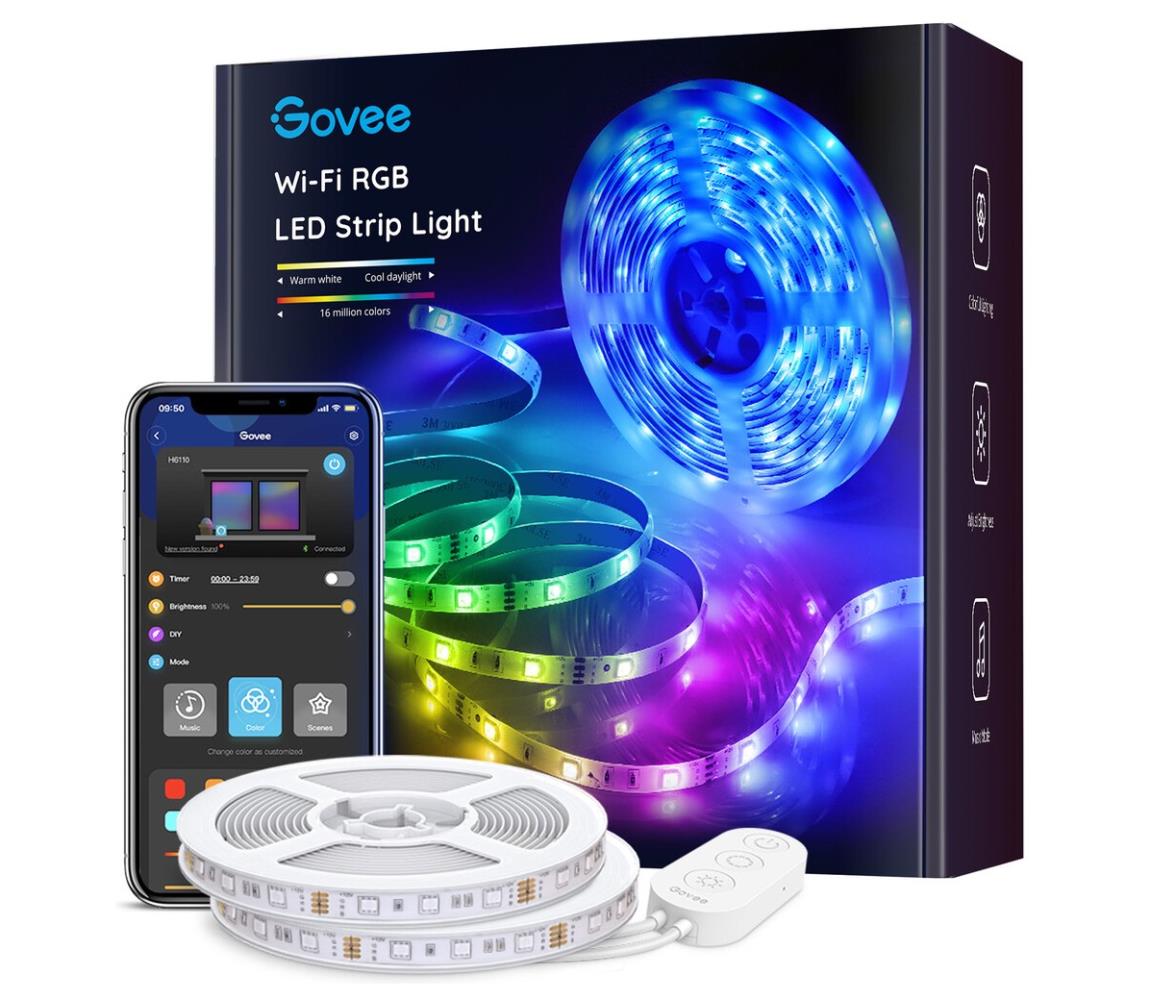 Govee Govee - Wi-Fi RGB Smart LED pásek 10m 