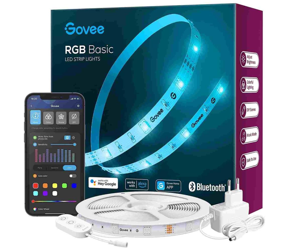 Govee Govee - Wi-Fi RGB Smart LED pásek 5m 