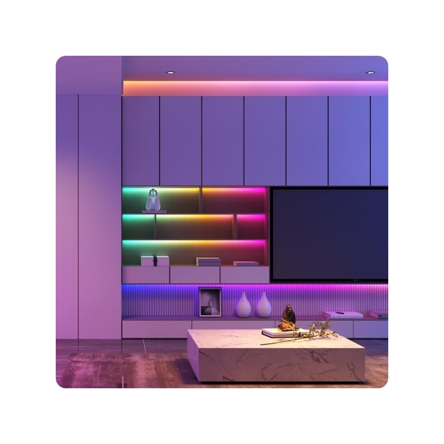 Govee - Wi-Fi RGBIC Smart PRO LED pásek 5m - extra odolný
