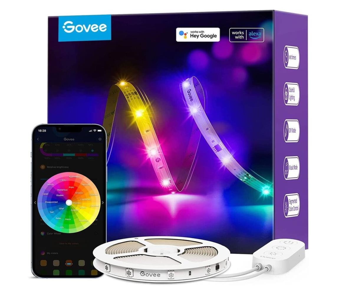 Govee Govee - Wi-Fi RGBIC Smart PRO LED pásek 5m GV0014