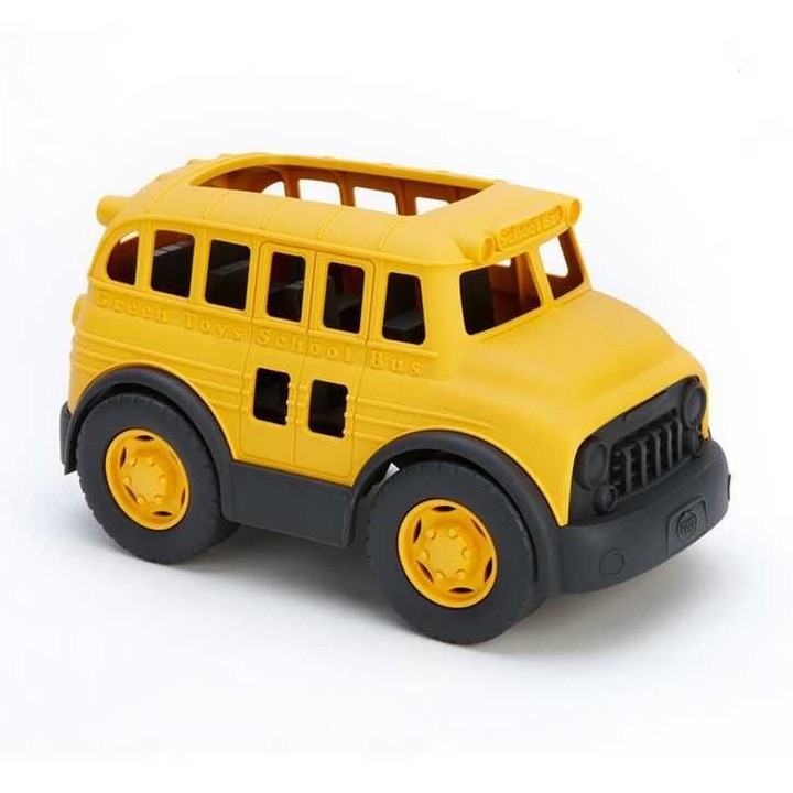 Green Toys - Školní autobus žlutá/černá