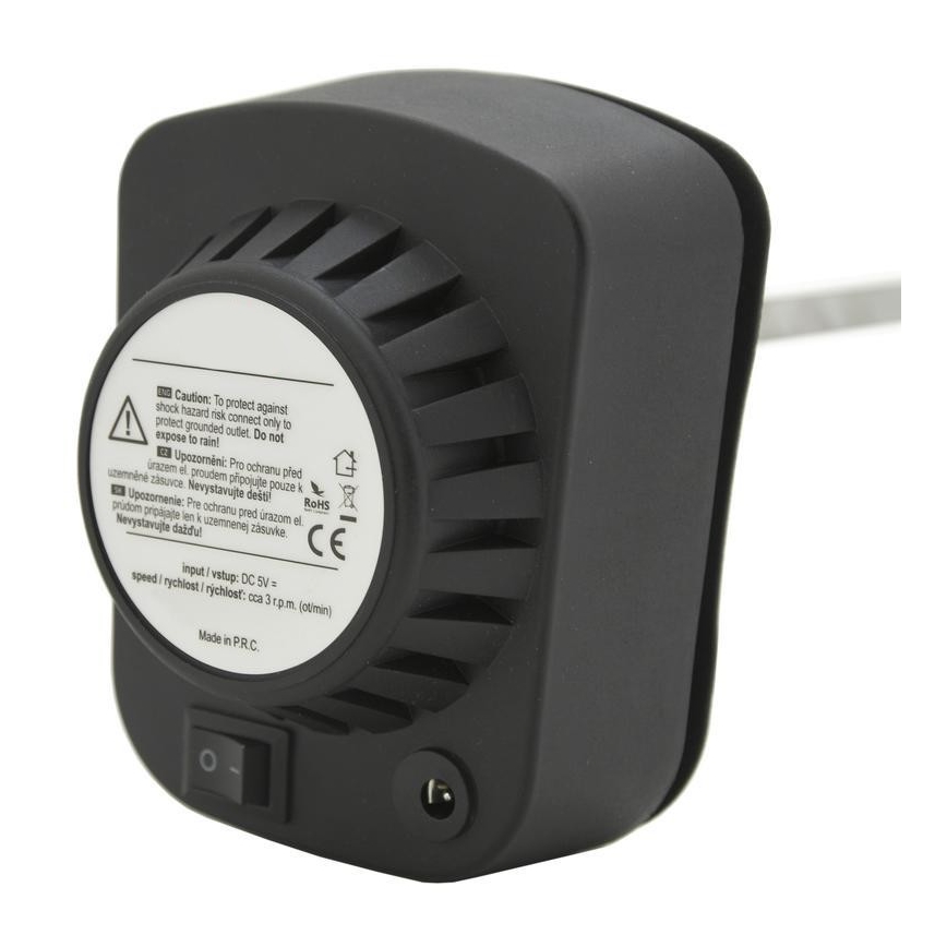 Grilovací jehla s motorem 230V
