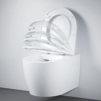 GROHE 103848SH00 - Závěsné WC START ROUND CERAMIC 368 × 543 mm durobílá