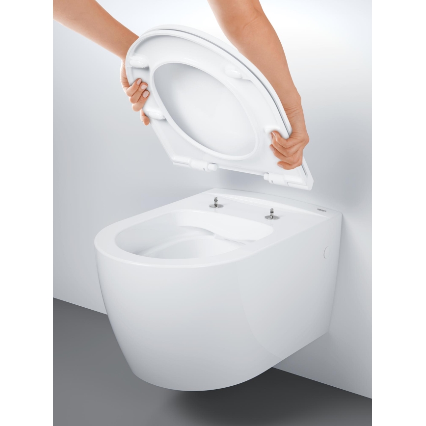 GROHE 103848SH00 - Závěsné WC START ROUND CERAMIC 368 × 543 mm durobílá