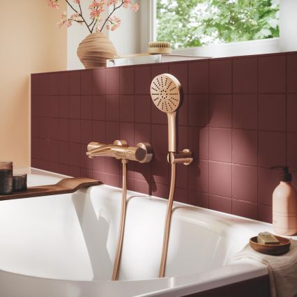 GROHE 134863DL00 - Ruční sprcha VITALIO JOY+ 120 mm broušená měděná