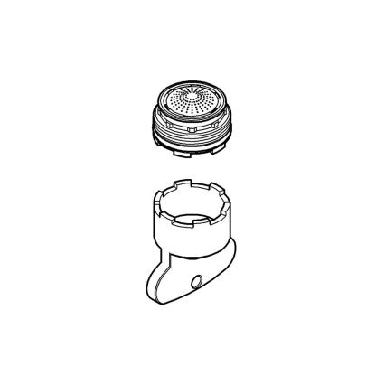 GROHE 13926000 - Perlátor M 24 × 1 lesklý chrom