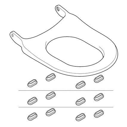 GROHE 14924SH0 - WC sedátko SENSIA ARENA durobílá