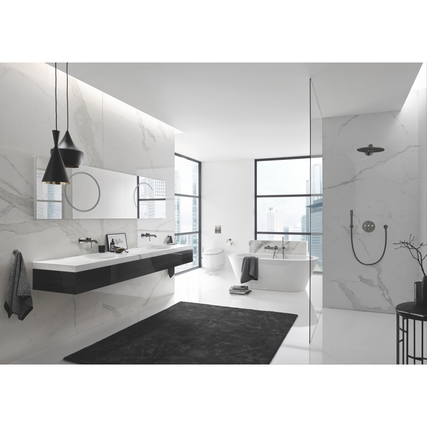 GROHE 19408AL1 - Umyvadlová baterie ESSENCE 183 mm grafit