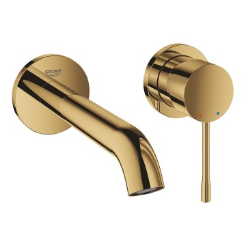 GROHE 19408GL1 - Umyvadlová dvouotvorová baterie ESSENCE 183 mm zlatá