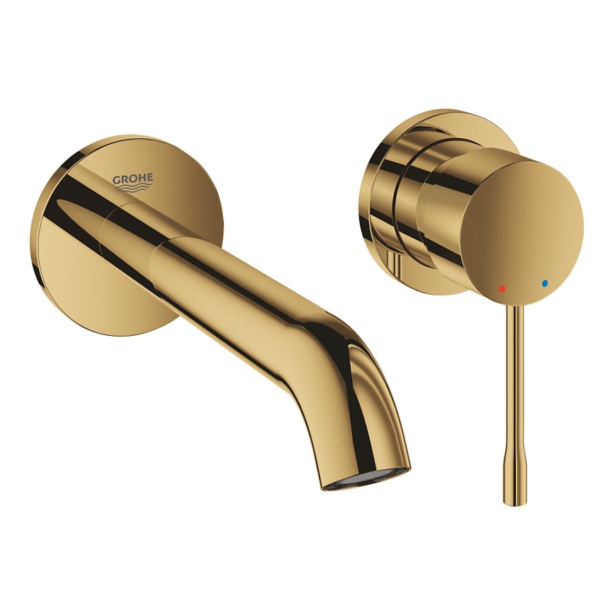 GROHE 19408GL1 - Umyvadlová dvouotvorová baterie ESSENCE 183 mm zlatá