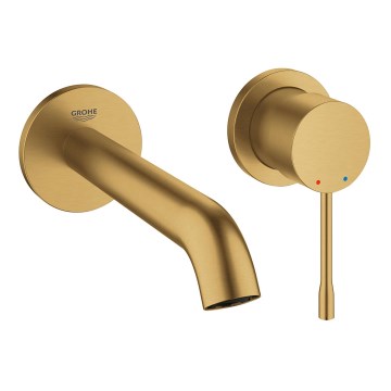 GROHE 19408GN1 - Umyvadlová baterie ESSENCE 183 mm zlatá