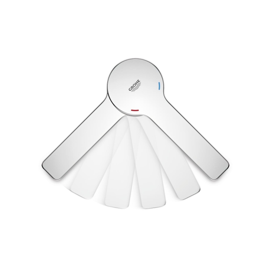 GROHE 19577001 - Vanová čtyřotvorová kombinace LINEARE lesklý chrom