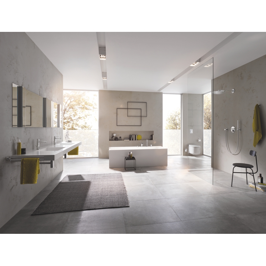 GROHE 19577001 - Vanová čtyřotvorová kombinace LINEARE lesklý chrom