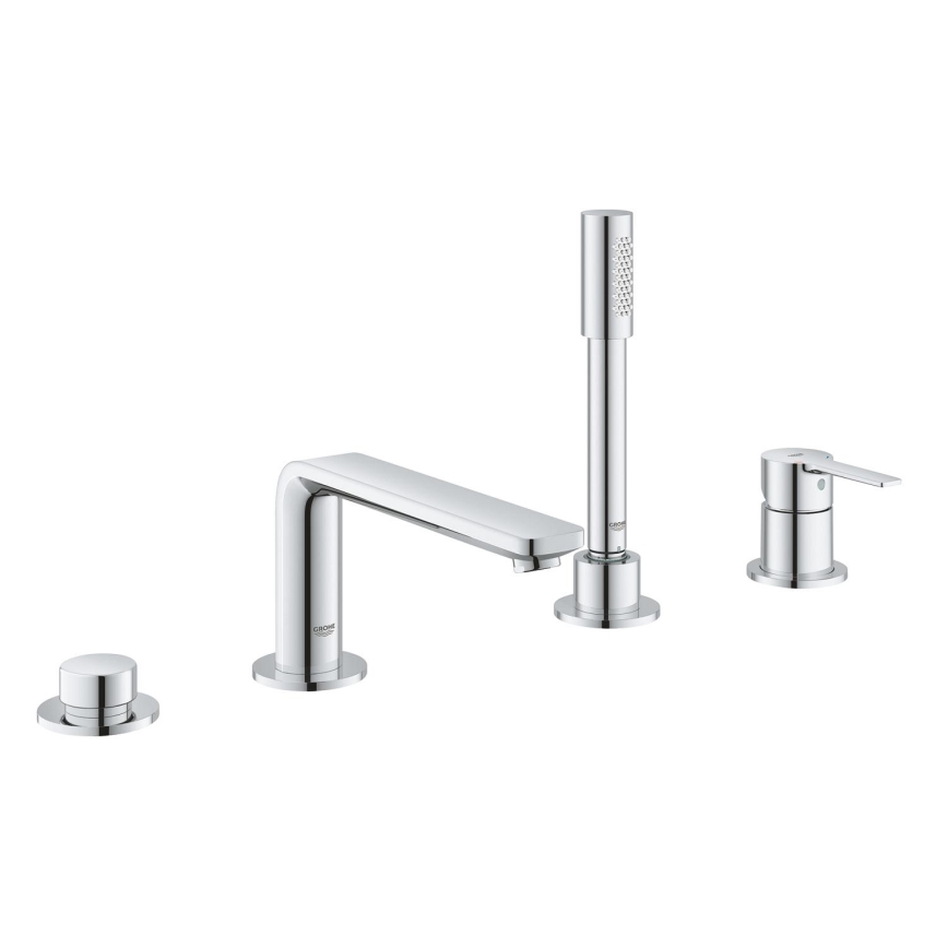 GROHE 19577001 - Vanová čtyřotvorová kombinace LINEARE lesklý chrom