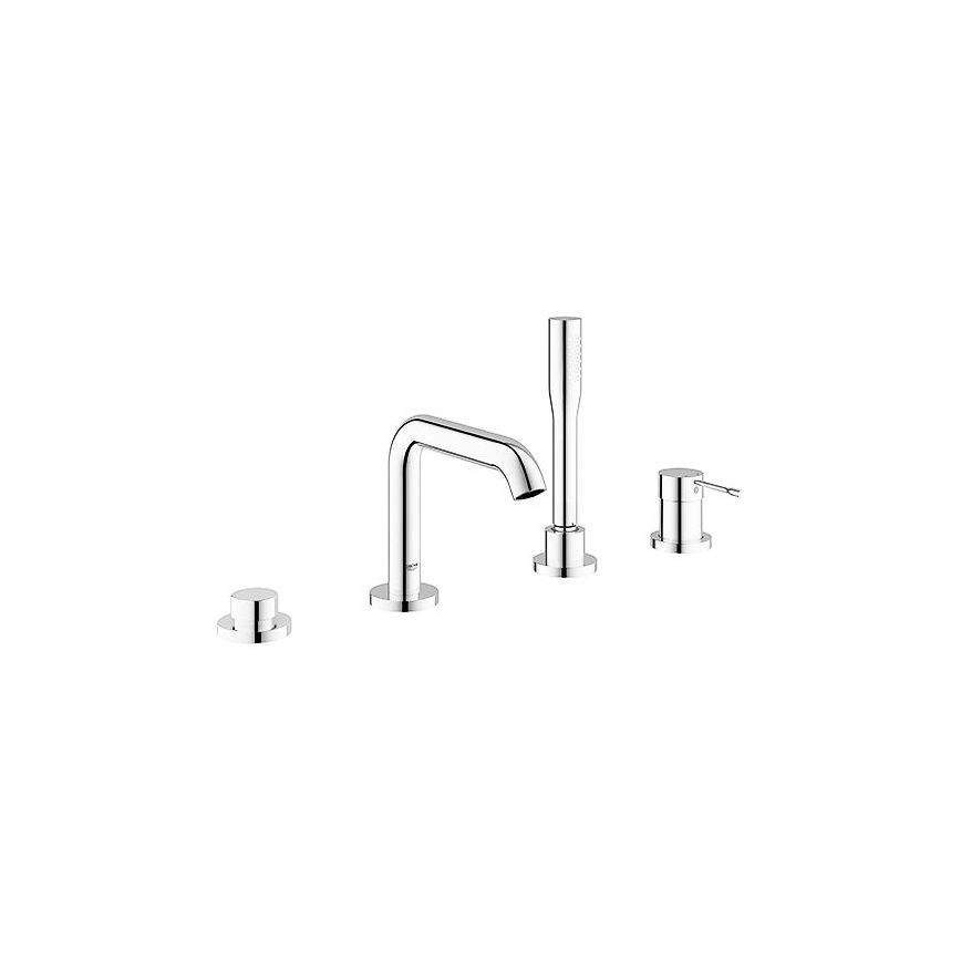 GROHE 19578001 - Vanová čtyřotvorová kombinace ESSENCE 197 mm lesklý chrom