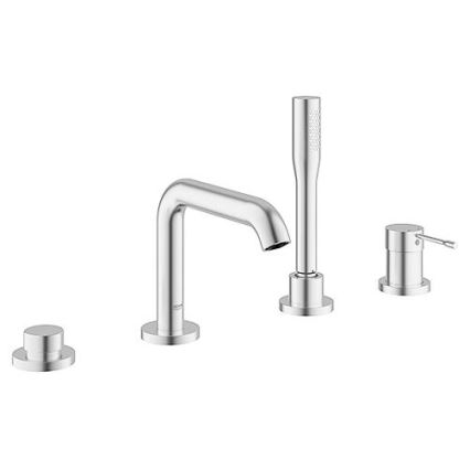 GROHE 19578DC1 - Vanová čtyřotvorová kombinace ESSENCE nerez