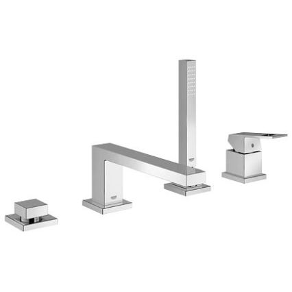 GROHE 19897001 - Vanová čtyřotvorová baterie EUROCUBE lesklý chrom
