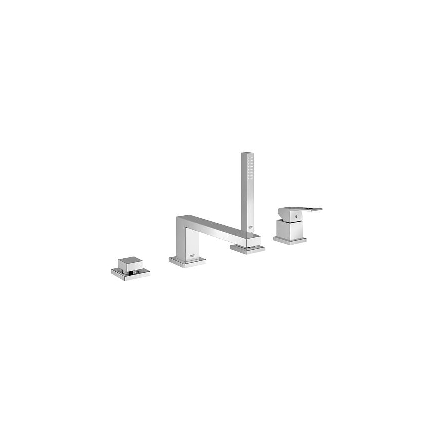 GROHE 19897001 - Vanová čtyřotvorová baterie EUROCUBE lesklý chrom