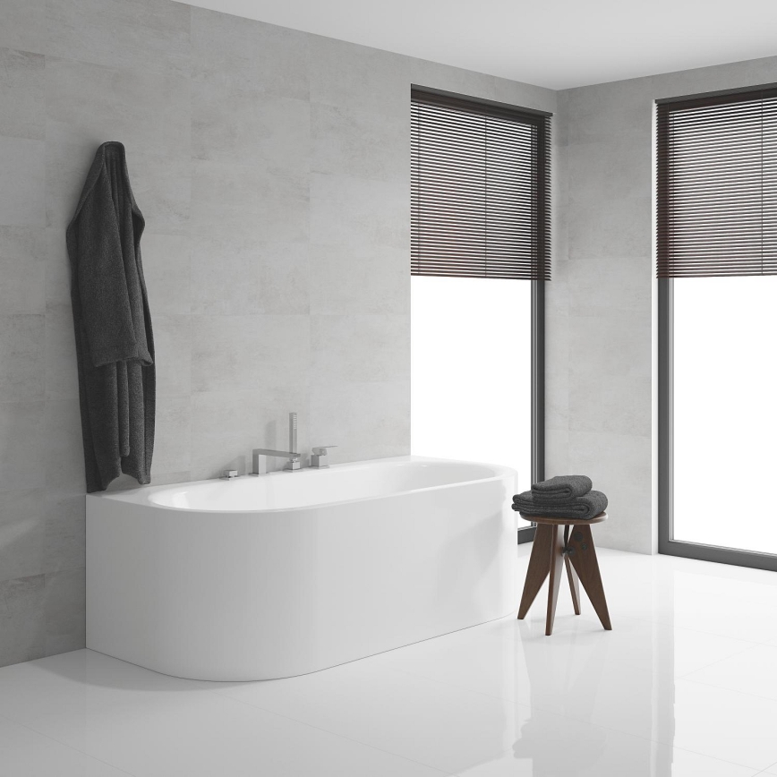 GROHE 19897001 - Vanová čtyřotvorová baterie EUROCUBE lesklý chrom