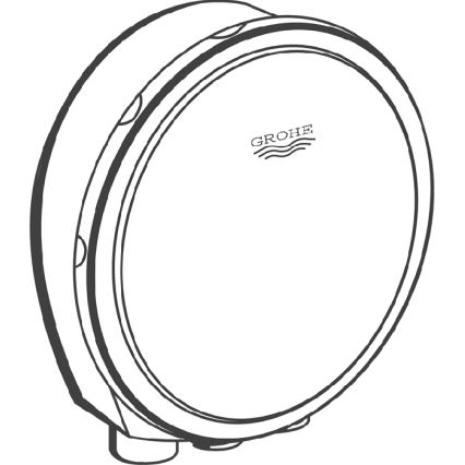 GROHE 19952000-Vanová napouštěcí, odtoková a přepadová soupr. TALENTOFILL chrom