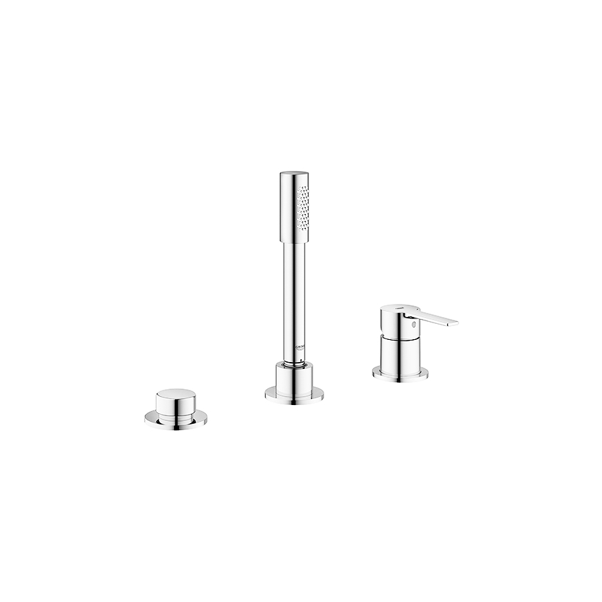GROHE 19965001 - Vanová tříotvorová baterie LINEARE lesklý chrom