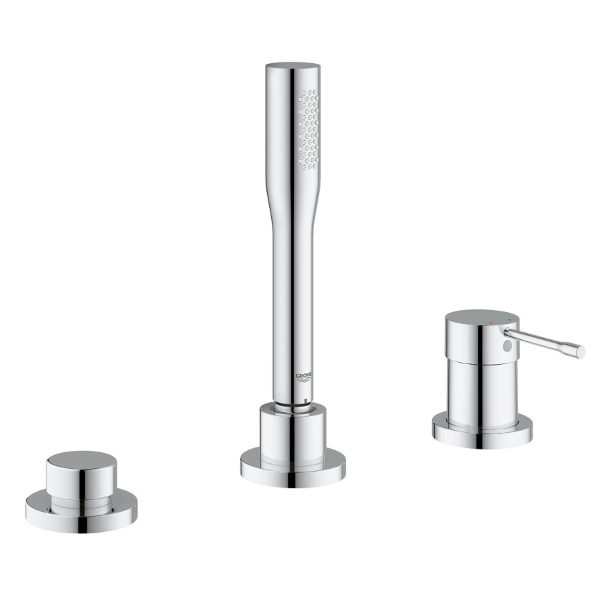 GROHE 19976001 - Vanová tříotvorová kombinace ESSENCE lesklý chrom