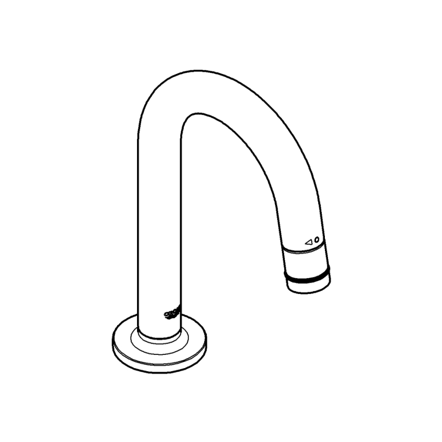 GROHE 20201000 - Stojánkový ventil UNIVERSAL 113 mm lesklý chrom
