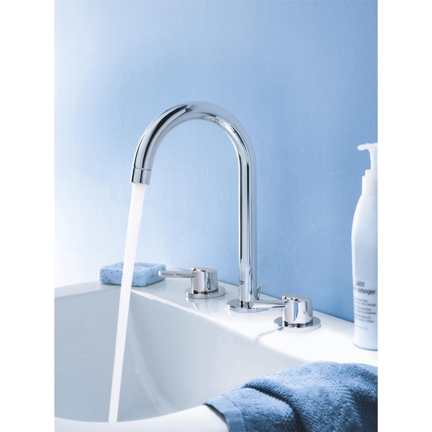 GROHE 20216001 - Umyvadlová tříotvorová baterie CONCETTO DN 15 velikost L chrom