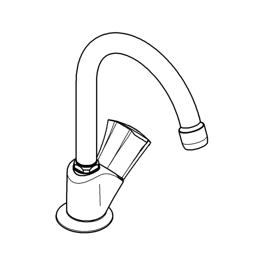 GROHE 20393001 - Stojánkový ventil COSTA L DN 15 lesklý chrom