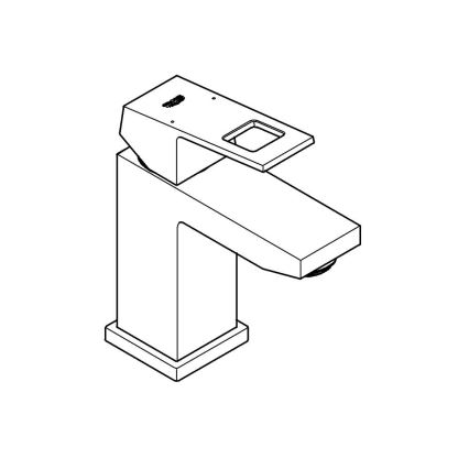 GROHE 2313200E - Umyvadlová baterie EUROCUBE velikost S lesklý chrom
