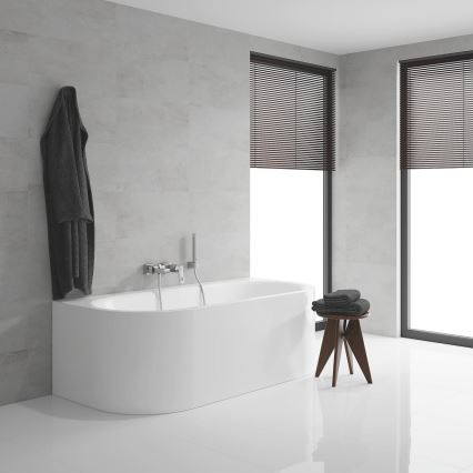 GROHE 23141000 - Vanová sada s baterií EUROCUBE DN 15 lesklý chrom