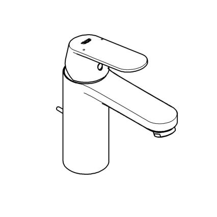 GROHE 23325000 - Umyvadlová baterie EUROSMART COSMOPOLITAN velikost M chrom