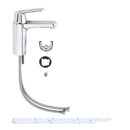 GROHE 23327000 - Umyvadlová baterie EUROSMART COSMOPOLITAN DN 15 vel. M chrom