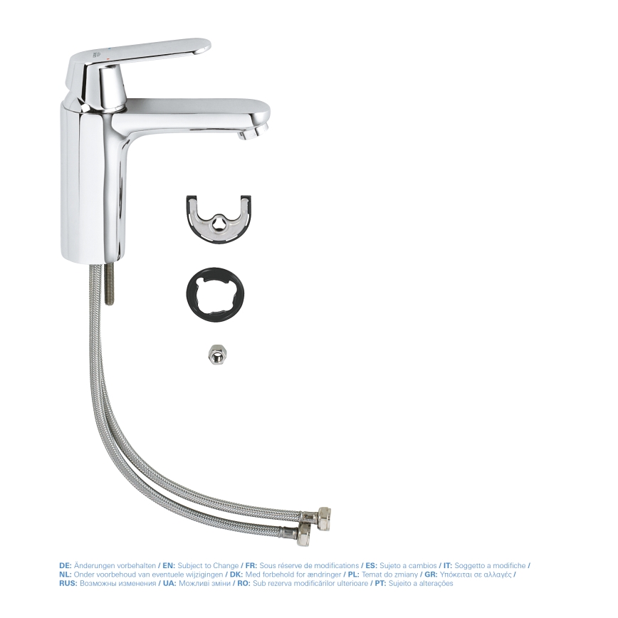 GROHE 23327000 - Umyvadlová baterie EUROSMART COSMOPOLITAN DN 15 vel. M chrom