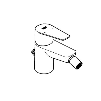 GROHE 23332001 - Bidetová baterie BAUEDGE velikost S lesklý chrom