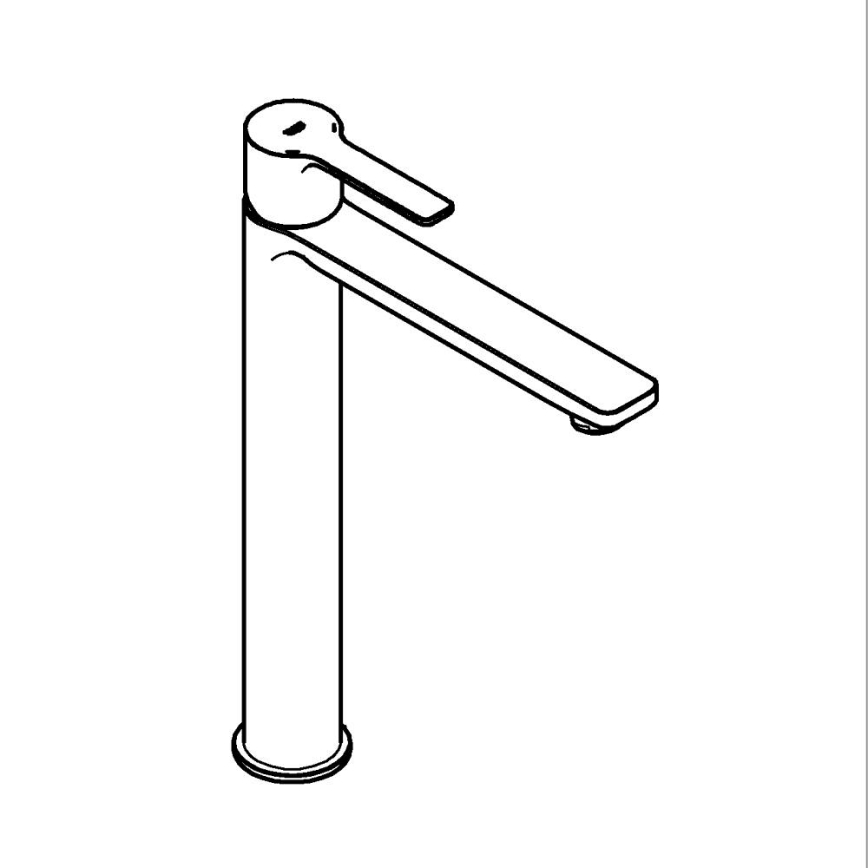 GROHE 23405001 - Umyvadlová baterie LINEARE velikost XL lesklý chrom
