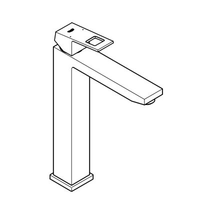 GROHE 23406000 - Umyvadlová baterie EUROCUBE velikost XL lesklý chrom