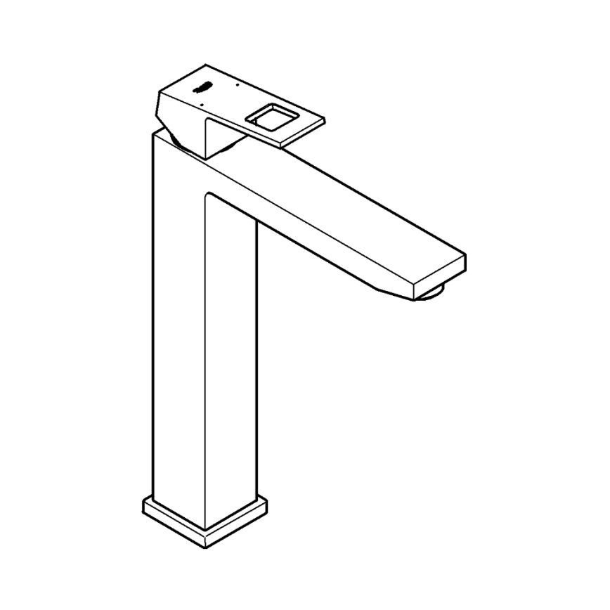 GROHE 23406000 - Umyvadlová baterie EUROCUBE velikost XL lesklý chrom