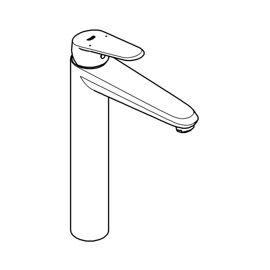 GROHE 23432000 - Umyvadlová baterie EURODISC COSMOPOLITAN velikost XL chrom