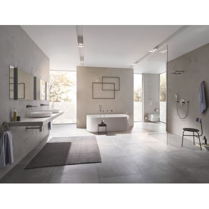 GROHE 23444AL1 - Umyvadlová baterie pro podomítkovou instalaci LINEARE 207 mm grafit