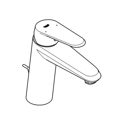 GROHE 23448002 - Umyvadlová baterie EURODISC COSMOPOLITAN velikost M chrom