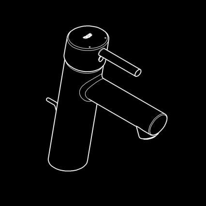 GROHE 23450001 - Umyvadlová baterie CONCETTO M lesklý chrom