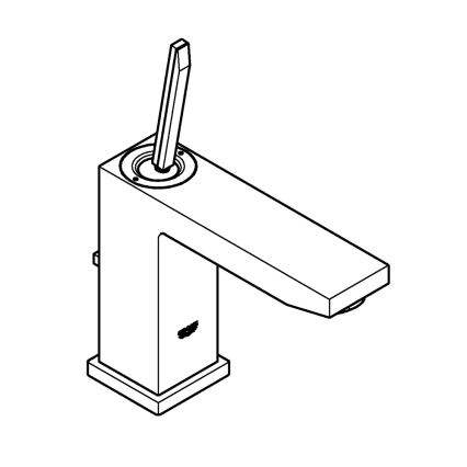 GROHE 23657000 - Umyvadlová baterie EUROCUBE JOY velikost M lesklý chrom