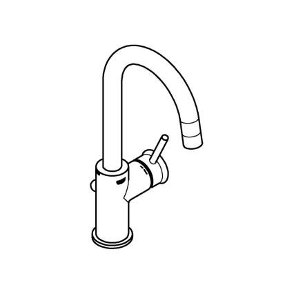 GROHE 23783000 - Umyvadlová baterie START CLASSIC 311 mm lesklý chrom