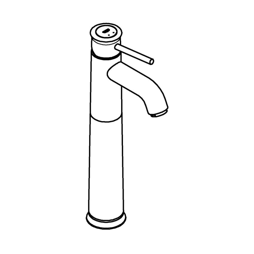 GROHE 23784000 - Umyvadlová baterie START CLASSIC 357 mm lesklý chrom